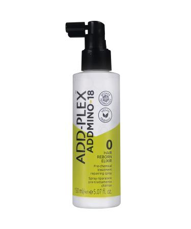 ADDMINO-18 Hair Serum Pre Chemical Hair Treatment - Natural Hair Reborn Elixir for Women -Vegan Promotes Thickness Nourishes - Hair Loss Treatment Hair Products - 150 ml/5.07 fl. oz.