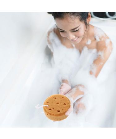 FRCOLOR Exfoliating Bath Sponge Shower Brush 4pcs Set for Soft Skin Cleaning - Body Scrubberwash for Women, Men, and Kids - Buy Online on GoSupps.com