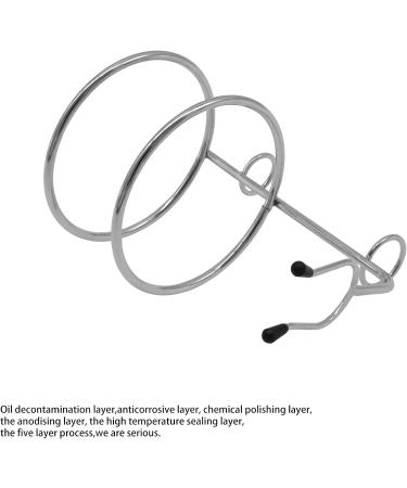 Shaving Stand Kits for Men Universal Heavy Stainless Shaving Brush Stand Holder with Shaving Bowl-The Best Safety Razor Stand for Place Manual Razor Blades Shaving Brush Shaving Bowl (Black) - Buy Online on GoSupps.com