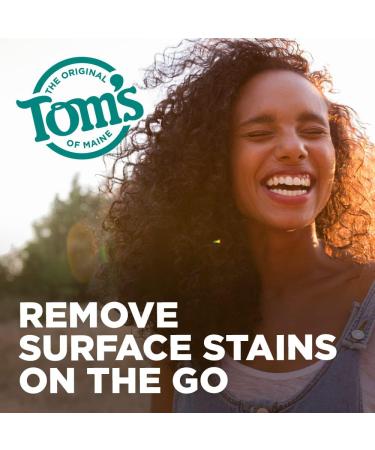 Tom's of Maine Fluoride-Free Antiplaque & Whitening Toothpaste, Peppermint 5.5 oz - Buy Online on GoSupps.com