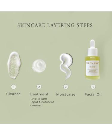 Uplifting Facial Oil - Hydrate & Soften Skin | Argan Grapeseed & Sunflower Oils - International Shipping Available - Buy Online on GoSupps.com