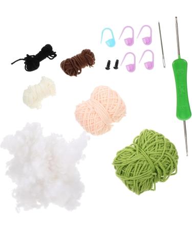Lurrose 4 Sets Wool Doll Crochet Hook Key Hanging Decor Supply Knitted Key Pendants Crochet Supplies Simple - Buy Online on GoSupps.com