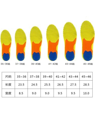 CSCDD EVA Adult Flat Foot Arch Support Insole | Figure Eight Sports Insoles (41 D) | Comfortable & Durable for Mild to Moderate Support - International Shipping Available - Buy Online on GoSupps.com