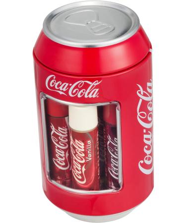 Lip Smacker - Coca-Cola Can Collection - Set of Lip Balms for Kids in Different Flavours - Sweet Gift in a Collectible Classic Coca-Cola Can - Gift Pack of 6 - Buy Online on GoSupps.com