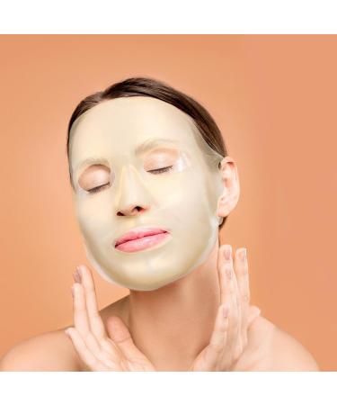 Sewroro Lot de 3 Masques en Silicone R utilisables Facial Tailles Universelles Couleurs Blanc Or et Rose Masques Hydratants pour Soins du Visage Domicile Salon Protection - Buy Online on GoSupps.com