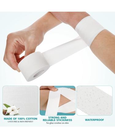 FOMIYES 6 Rolls Muscle Tape for Injury | Athletic Trainer & Gymnastics Tape | Ankle Hand & Knee Support | Premium Cotton Accessories - Buy Online on GoSupps.com