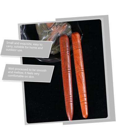 Minkissy 12-Piece Acupuncture Rod Set - Hand & Feet Muscle Relief Wooden Massage Tools for Spa & Acupuncture Point Therapy - Buy Online on GoSupps.com