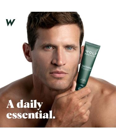 Wolf Project Activated Charcoal Face Wash - Korean Skincare Cleanser for Acne Control, Deep Cleansing, and Hydration - Buy Online on GoSupps.com