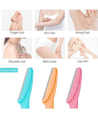 Sularpek 9 Pcs Eyebrow Razors - Facial Hair Remover and Trimmer for Women and Men - Exfoliating Dermaplaning Tool with Cap - Eyebrow Shaper for Smooth Face - Buy Online on GoSupps.com