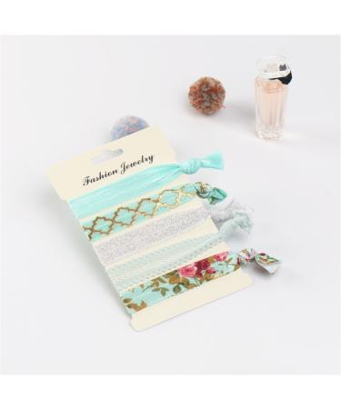 Elastic Hair Ties - 45 Pieces Ponytail Holders | Stylish Hair Accessories for Girls & Women - Shop Internationally! - Buy Online on GoSupps.com