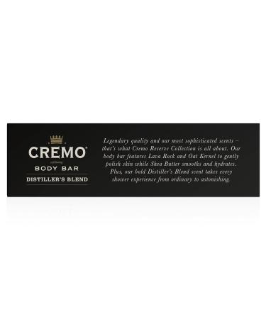 Cremo Exfoliating Body Bars Distiller's Blend - Lava Rock & Oat Kernel Polish, Shea Butter Smooth Skin (Pack of 3) - Buy Online on GoSupps.com
