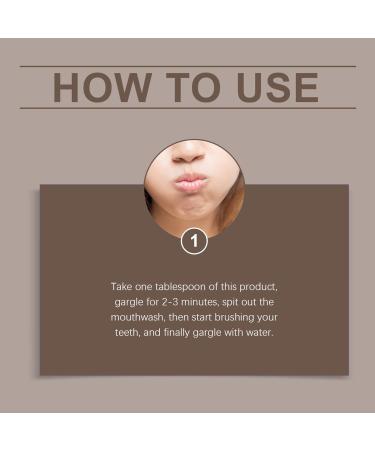 Coconut Oil Mouthwash Natural Coconut Oil Mouthwash For Whitening Teeth Freshens Breath Eliminates Bad Breath For Healthy Gums (1) - Buy Online on GoSupps.com