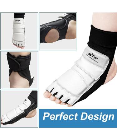 LangRay Taekwondo Karate Gloves & Foot Protector Set - Sparring Gear for Boxing, MMA & Martial Arts Training - Buy Online on GoSupps.com