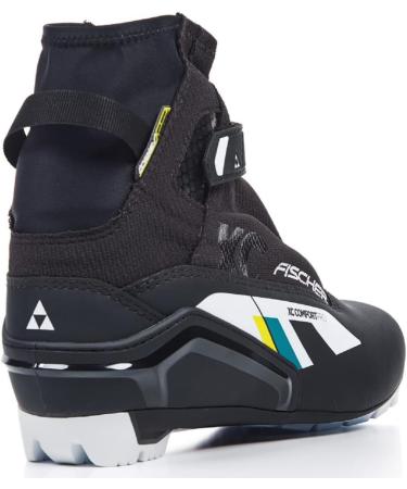 Fischer Unisex XC Comfort Pro Black Yellow Cross Country Ski Boot 40 - Ideal for All International Ski Adventures - Buy Online on GoSupps.com
