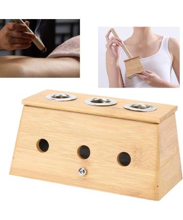 Moxa Sticks Burner for Acupuncture | Moxa Roller & Heat Therapy Box | Relieve Tiredness | Alternative Medicine Solution - Buy Online on GoSupps.com