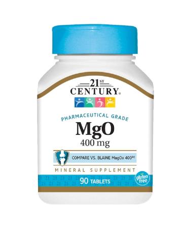 21st Century MgO 400 mg 90 Tablets
