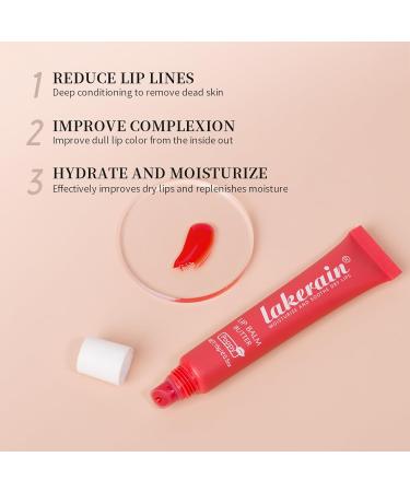 Moisturizing Lip Balm Butter - Ultra-Nourishing Hydrating Lip Mask for Soft Smooth Lips (Vanilla) - Best Lip Care for Dry Cracked Lips - Buy Online on GoSupps.com