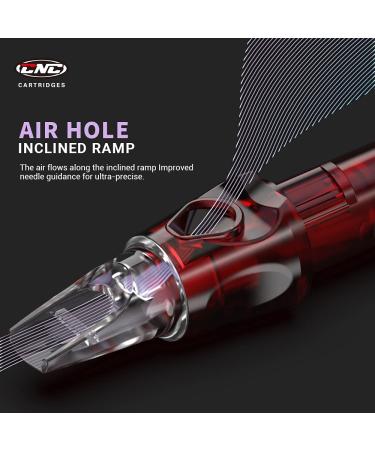 CNC Tattoo Cartridges Needles with Membrane - 5Pcs Disposable Mixed Sizes 1003RL 1209RS 1215RM 1209RL 1007RLT EN04-SYZ - Buy Online on GoSupps.com