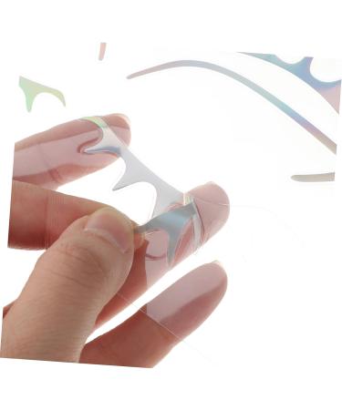  Beatifufu Non-Permanent Eye Makeup - Pack of 6 Stickers for Face Eyeliner and Eyebrows - Skin-Friendly - Ideal for Parties - Buy Online on GoSupps.com