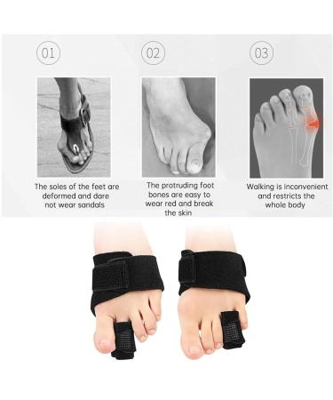 JIAWEIIY Big Toe Bunion Corrector Splint for Left Foot - Effective Bunion Relief & Straightener | International Shipping Available - Buy Online on GoSupps.com