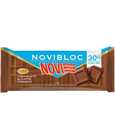  Italian Gourmet E.R. Novi Novibloc Milk Chocolate Bars 30% Cocoa 150 g + Tomato Pulp Italian Gourmet Tomato Pulp 400 g Box of 6 - Buy Online on GoSupps.com