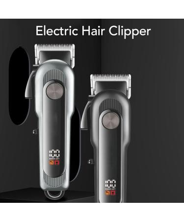 Electric Hair Clipper Professional Hair Trimmer with Guide Combs for Home Travel - Buy Online on GoSupps.com