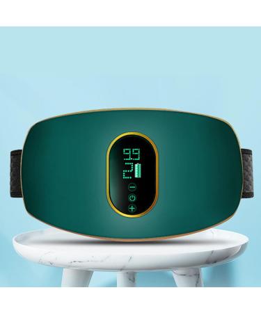 Electric Abdominal Massage Pillow - Intelligent High-Frequency Vibration & Heating for Waist Stomach Back | Buy Now in Green - Buy Online on GoSupps.com
