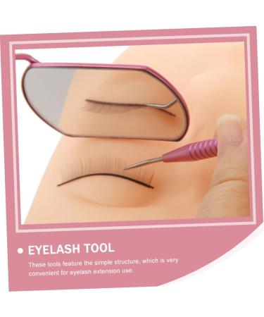 minkissy 1 Set Eyelash Stick Set Stainless Steel Eyelash Mirror Lash Beautiful Eyelash Pick Rod Girl Eyelash Inspection Mirror Lash Extension Mirror Lash Tool Miniature Extend Aluminum Miss - Buy Online on GoSupps.com