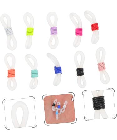 Coheali 100 Pcs Sunglasses Chain Holder - Anti-Loss Glasses Rope Fittings Necklace 2.2x1x1cm | International Shipping - Buy Online on GoSupps.com