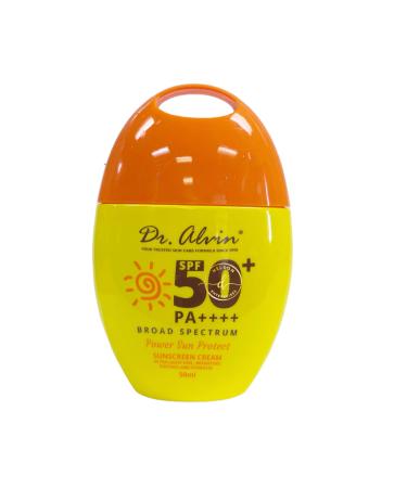 Generic Dr. Alvin Power Sun Protect Sunscreen Cream SPF 50 50ml 1.69 Ounce (Pack of 1)