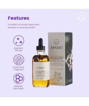 Organic Moisturizer Face - Blend of Rosehip, Jojoba, Almond, Primrose, Argan & Jasmine Essential Oils - Best Women's Face Moisturizer for Reducing Wrinkles & Acne Scars - Buy Online on GoSupps.com