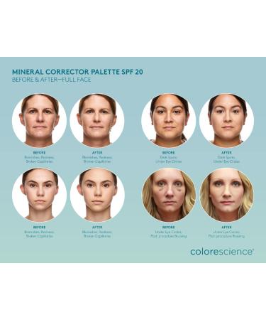Colorescience Mineral Corrector Palette SPF 20 - 1 Count - Buy Online on GoSupps.com