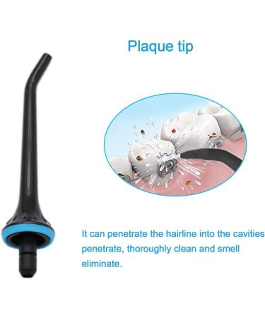 Water Flosser Replacement Tips - 3 PCS Black Standard for Mospro Nicwell Nicefeel INSMART & Oralfree - Buy Online on GoSupps.com