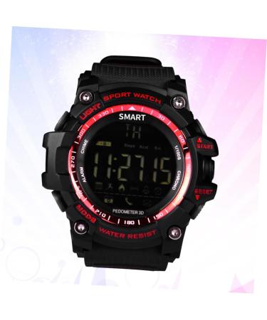 Besportble Heart Rate Monitor & Sleep Tracker Band - Fitness Tracking Bracelet in Medium Red - Buy Online on GoSupps.com