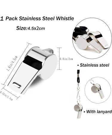 Dingfeiyu Hand Pipe & Stainless Steel Sports Whistles for Coaches Referees Dog Trainers Blue Trill Whistle for Football & Emergency Use - Buy Online on GoSupps.com