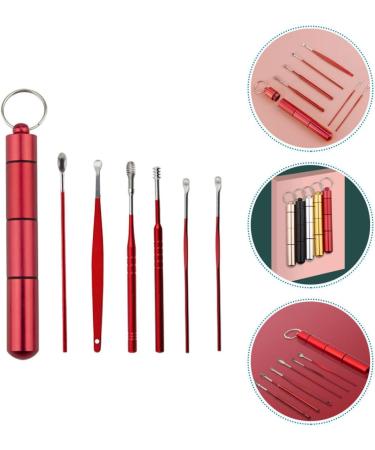 Minkissy Ear Picks Kit: Ear Wax Remover & Cleaning Tool Set - Portable Ear Scoop - Buy Online on GoSupps.com