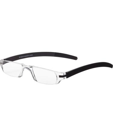 Unisex-Adult +2.00 Reading Glasses | Stylish Black Glasses for Comfortable Reading - Buy Online on GoSupps.com