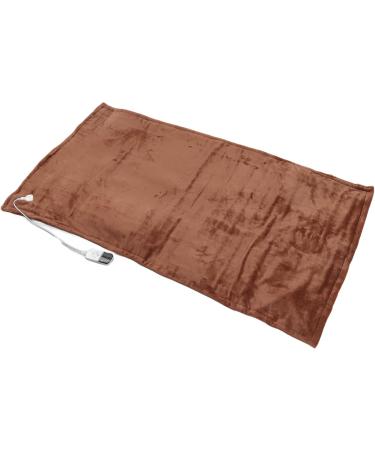 Shop Cozy Heating Pillows - 150x80cm Coffee Color EU Plug Auto Switch-Off - Perfect for Home Comfort - Buy Online on GoSupps.com