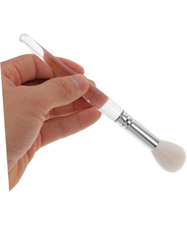 Healeved Wool Makeup Brush Blush Brush Women Makeup Tools Small Brush for Makeup Facial Makeup Brush Powder Brush for Loose Powder Cosmetic Make up Face Powder Brush Plastic Handle 17.50X3.00X2.50CM As Shown - Buy Online on GoSupps.com
