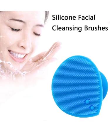 FRCOLOR Silicone Cleaning Pad Suction Cup Face Brush Face Scrub Silicone Face Sponge Face Washer Face Massage Brush with Suction Cup Cleaning Brush Pack of 12 mediumx3pcs - Buy Online on GoSupps.com
