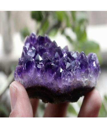 Natural Mini Amethyst Raw Crystal Cluster ERBDRGAZ (Size : 100-150)