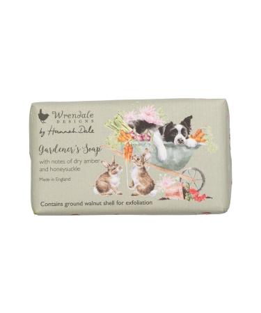Wrendale Designs by Hannah Dale Dry Amber & Honeysuckle Gardener's Soap