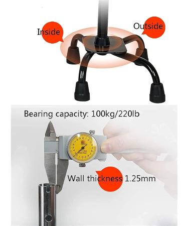 Crutches Arm Cane/Aluminum Alloy/Double Handle Rehabilitation Telescopic Elbow Suitable for The Crowd The Elderly Sports Injuries Disabled People etc. Everything is fine - Buy Online on GoSupps.com