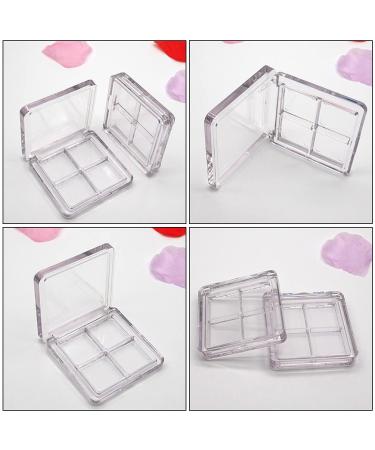 Beaupretty 4-Piece Empty Lipstick and Eyeshadow Palette - Clear Acrylic Cosmetic Container for Travel - Buy Online on GoSupps.com