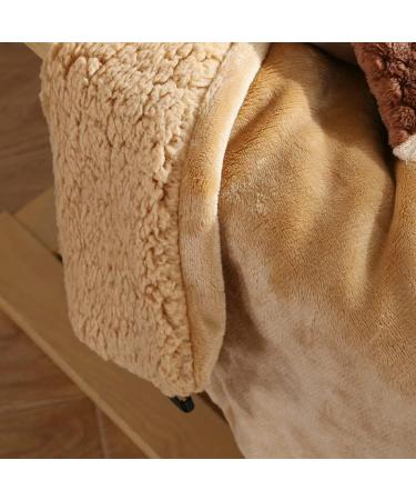 Junerain Electric Heating Blanket - USB Shawl for Shoulder Neck Back & Legs | Soft Skin-Friendly Camel Color - Ideal for Warmth & Comfort - Buy Online on GoSupps.com