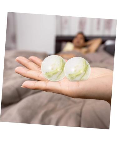 Tovinanna 2 Sets Gymnastics Balls - Jade Health Balls for Exercise Foot Massage & Stress Relief Gifts for Seniors - Buy Online on GoSupps.com