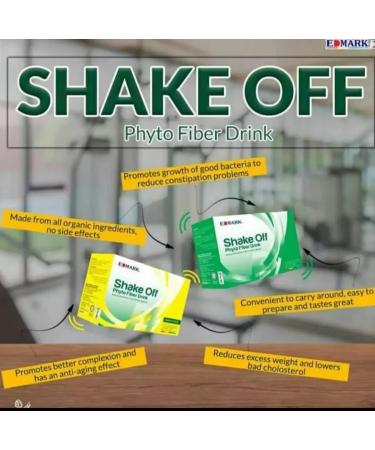 EDMARK Duo: Shake Off Phyto Fiber Pandan 20g x 12 Sachets + Splina Liquid Chlorophyll 500ml Bottle | Detox Drink Set for Cleansing Digestion Support Energy Boost & Body Balance (Pack of 2) - Buy Online on GoSupps.com