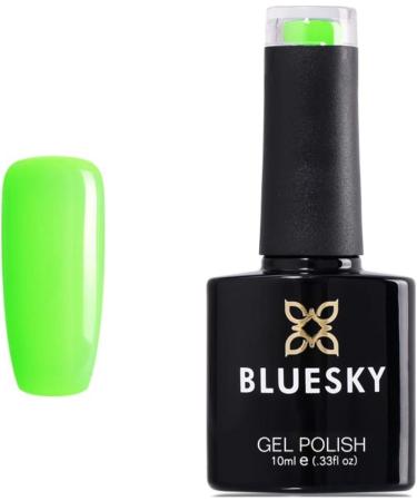 Bluesky Neon Lime Green Nail Gel Polish NEON 20 UV LED Soak Off 10ml - Buy Online on GoSupps.com
