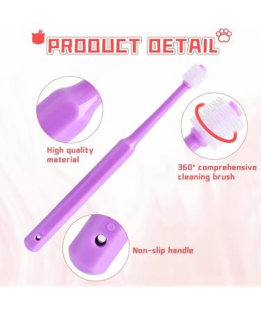 2-Piece 360 Soft Silicone Pet Toothbrush Set for Dogs & Cats | Ultimate Dental Care & Oral Hygiene Kit - Buy Online on GoSupps.com