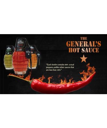 The General's Dead Red Hot Sauce - Buy Online on GoSupps.com